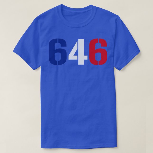 646 New York T-Shirt (Design vorne)