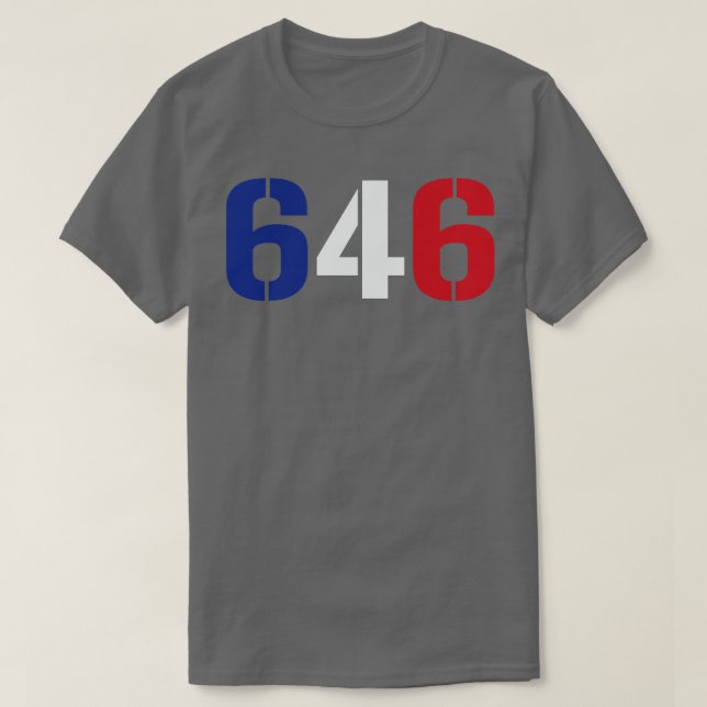 646 New York T-Shirt (Design vorne)