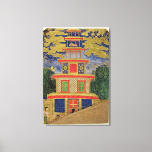 64.351 Rama frage Lakshmana, Sita in einer Leinwanddruck