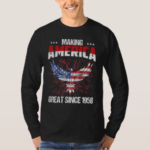 64. Geburtstag Amerika großartig machen seit 1958 T-Shirt