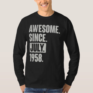 64 Jahre alt 64. Geburtstag Phantastisch seit Juli T-Shirt