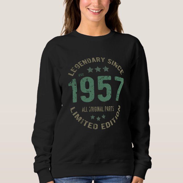64 Jahre alter Tag Legend 64. Geburtstag Sweatshirt (Vorderseite)