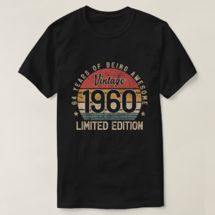 64 Jahre großartig 64. Geburtstag Retro T-Shirt