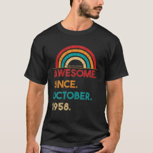 64 Jahre Phantastisch seit Oktober 1958 Geschenke T-Shirt