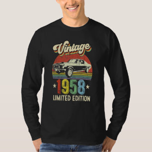 64 Jahre Vintag 1958 64. Geburtstag T-Shirt