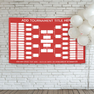 64 Team - Turnierhalterung - kann Farbe ändern Banner