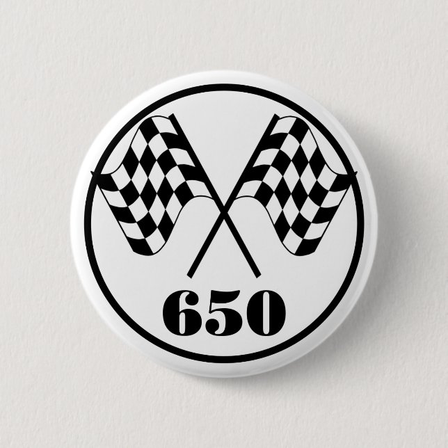 650 Karoflaggen Button (Vorderseite)