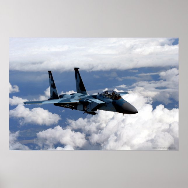 65. Aggressor Squadron F-15 Adlerplakat Poster (Vorne)