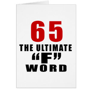 65 DAS ENTSCHEIDENDE "F-" WORT