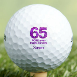 65 FORE-ever Fabulous Cousin-Geschenk – Glitter Lo Golfball
