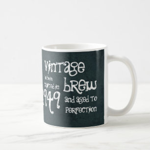 65. Geburtstag 1949 Vintage-Brauerei oder jedes an Kaffeetasse