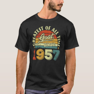65. Geburtstag 65 Jahre alt GOAT Seit 1957 T-Shirt