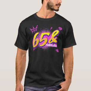 65. Geburtstag 65 und vorzügliches Party 65 Jahre T-Shirt