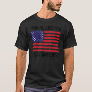 65. Geburtstag Amerika als großartig seit 1957 T-Shirt