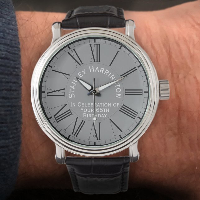 65. Geburtstag Armbanduhr (Von Creator hochgeladen)