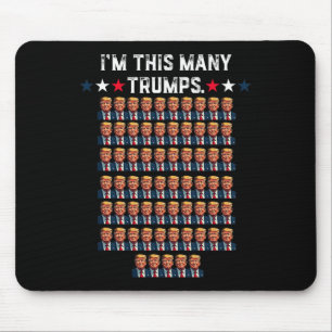 65. Geburtstag bin ich so viele Trumps für Trump S Mousepad