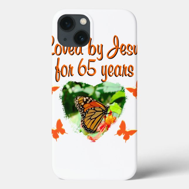 65. GEBURTSTAG Case-Mate iPhone HÜLLE (Rückseite)