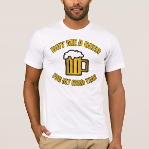 65. Geburtstag Funny Beer T-Shirt