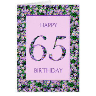 65. Geburtstag Lila Tageszeitung