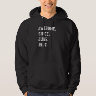 65. Geburtstag Phantastisch seit Juni 1957 65 Jahr Hoodie