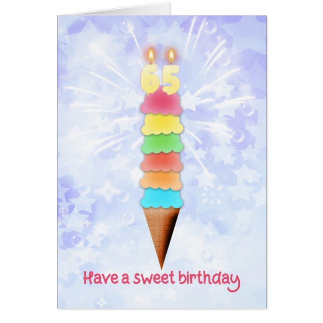 65. Geburtstag Rieseneis (Vorne)