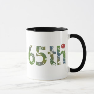 65. Geburtstags-Geschenk-Tasse Tasse