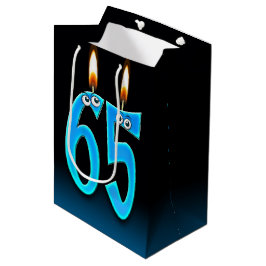 65. Geburtstagskandale Mittlere Geschenktasche Geschenktüte