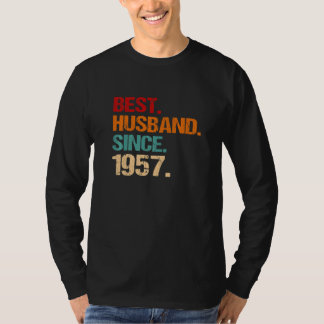 65. Hochzeitsjubiläum Bester Ehemann seit 1957 F T-Shirt