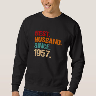 65. Hochzeitstag Bester Ehemann seit 1957 F Sweatshirt
