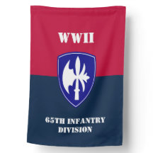 65. Infanteriewetterfeste Personalisierte Hausflag