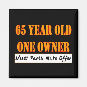 65 Jahre alt, ein Eigentümer - benötigt Teile, Ang Magnet