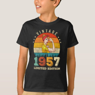 65 Jahre alte Frauen Tag 1957 Vintag 65. Geburtsta T-Shirt