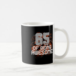 65 Jahre Awesome Sketll 65. Geburtstag Gif Kaffeetasse