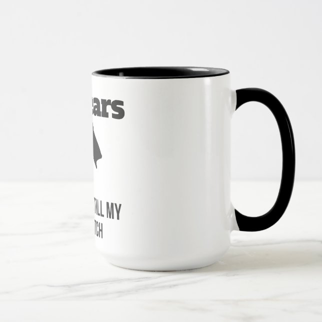 65 Jahre beste Fang- Tasse (Rechts)