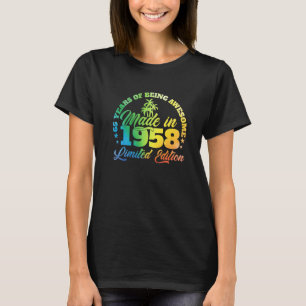 65 Jahre phantastisch Made 1958 Geburtstag 65 T-Shirt