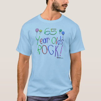65 Jährige Felsen-! T-Shirt