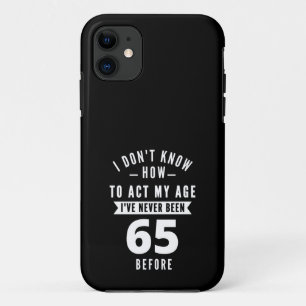 65-jähriges Geschenk   65. Geburtstagsgeschenkidee Case-Mate iPhone Hülle