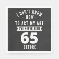 65-jähriges Geschenk | 65. Geburtstagsgeschenkidee