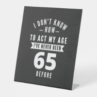 65-jähriges Geschenk | 65. Geburtstagsgeschenkidee