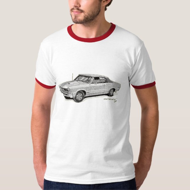 '65 Kabriolett Pontiacs GTO T-Shirt (Vorderseite)