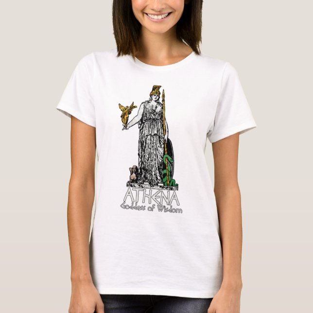 65 MCMLXV ATHENA GREEK MYTHOLOGY GODESS OF WISDOM T-Shirt (Vorderseite)