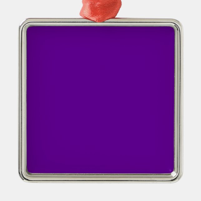 660099 Lila Silbernes Ornament (Vorne)