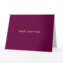 66023C Tyrisches Purpur Karte
