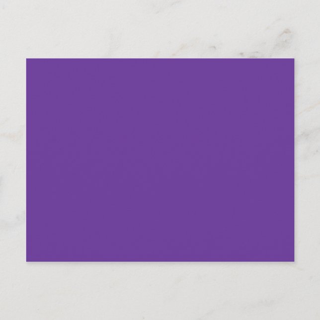 663399 Lila Hintergrundvorlage für solide Farbe Postkarte (Vorderseite)