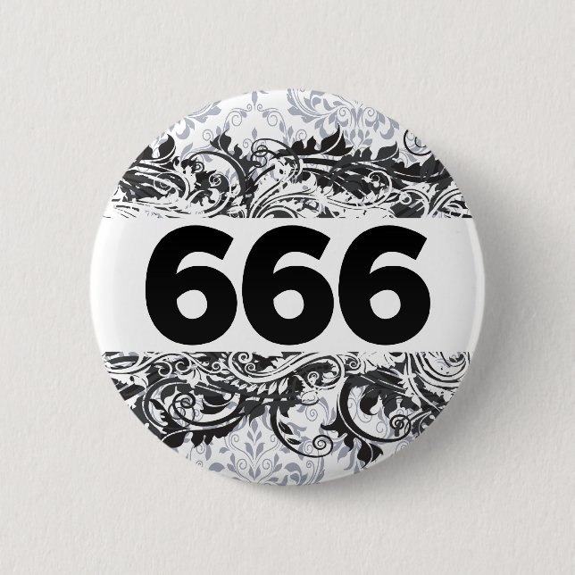 666 BUTTON (Vorderseite)