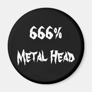 666%Kopf Magnet