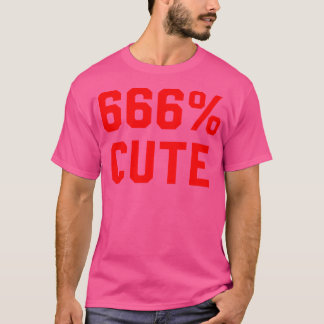 666 Niedlich T-Shirt