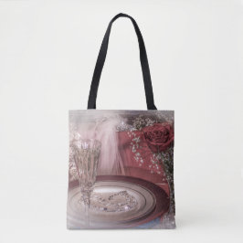 6679-Bride's Seat w/Veil, Champagner, Rose