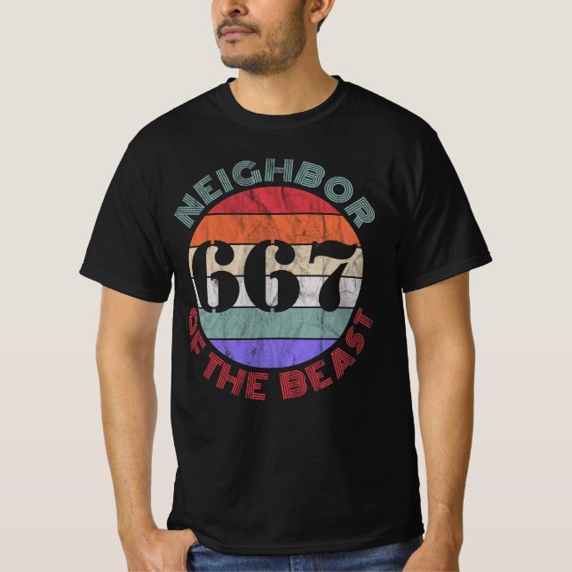 667 The Neighbor of the Beast - v3 T-Shirt (Vorderseite)