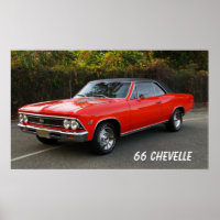 66 Chevelle Poster